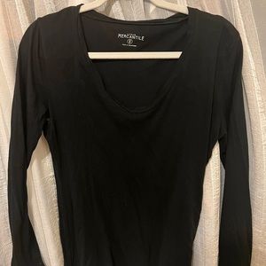 JCrew Tissue Soft Scoop Neck Long Sleeve T Shirt
